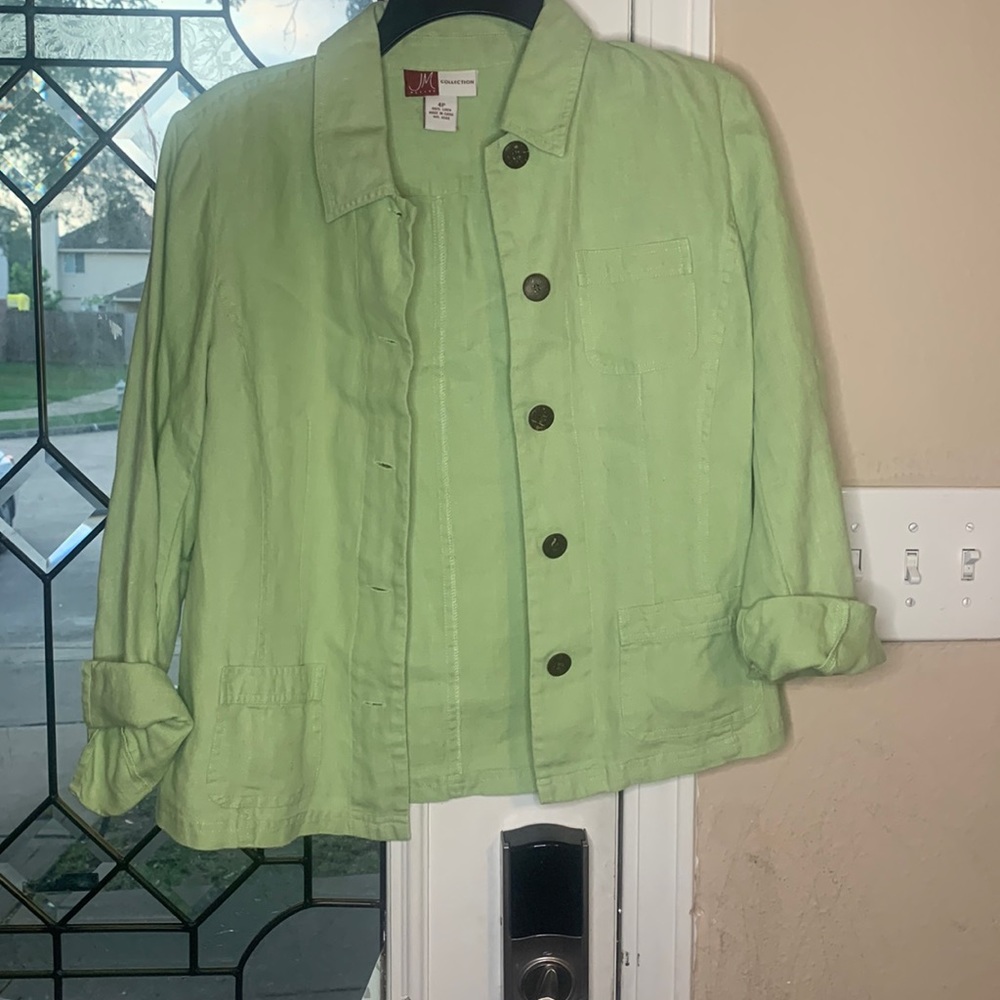 Green jacket